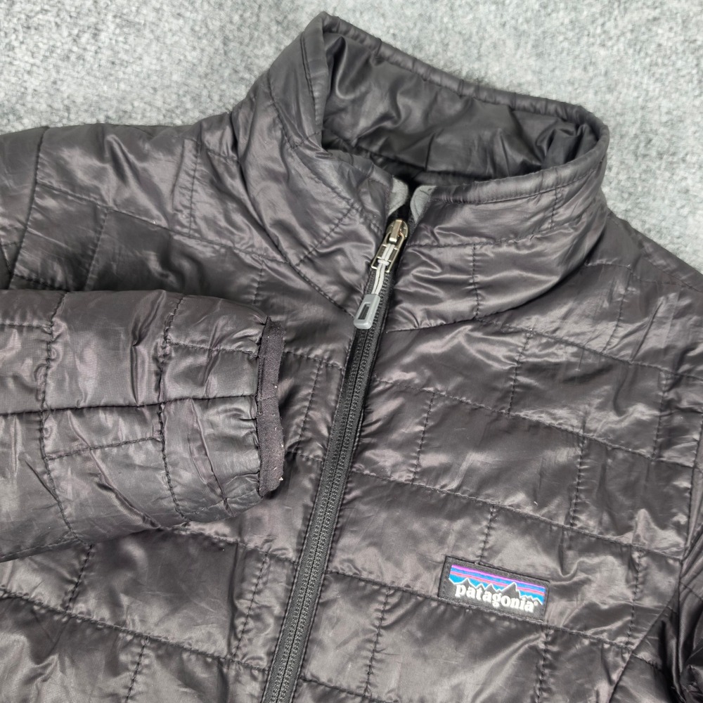 Patagonia Nano Puff Jacket Womens XS Black Insulated Puffer 84217 FA19